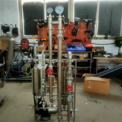 Rörformig membran liten testenhet